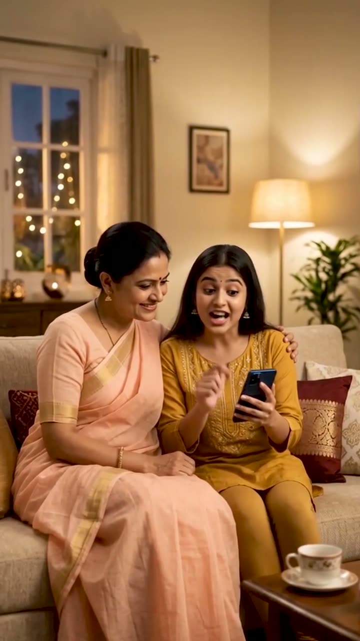 Rajesh Saree — Saree Campaign AI video still